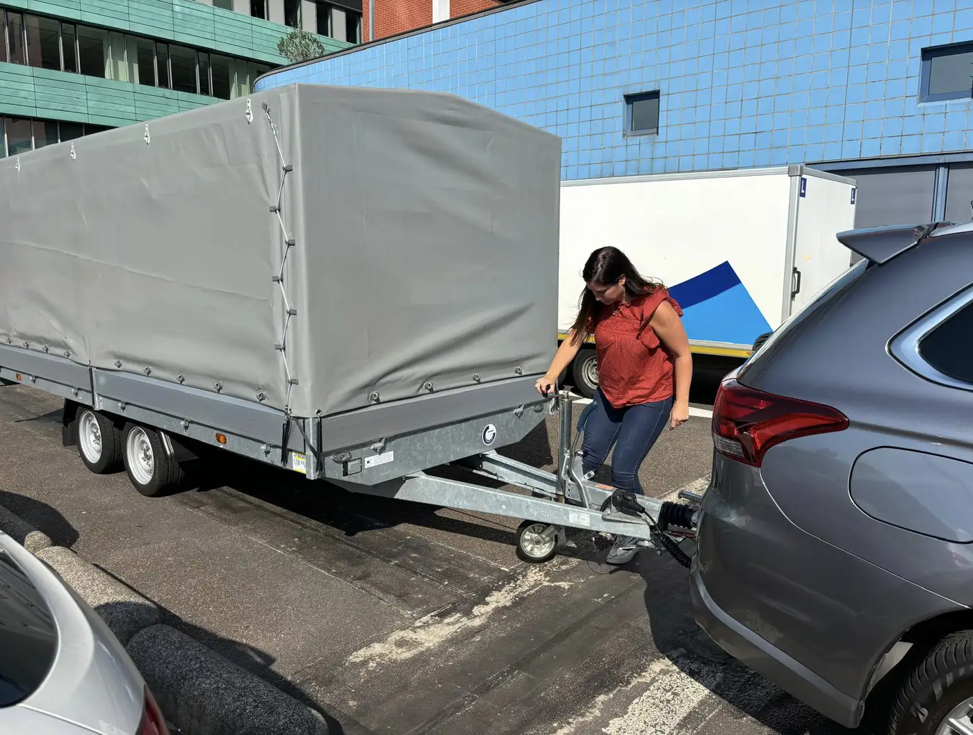 Aanhanger auto rijbewijs License city